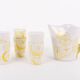 Italian Art Pottery set from Amalfi coast, 1980’s