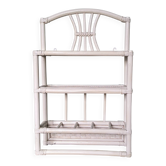Vintage rattan shelf