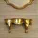 Vintage Ornate Gold Resin Wall-Mounted Mirror & Matching Console Table 5055