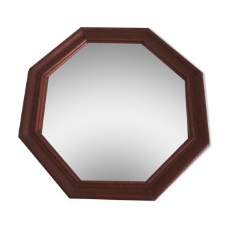 Vintage octagonal mirror