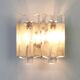 Pair of large Murano glass wall lights by Kalmar 'Fuente', Austria, 1960s.