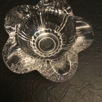 Old flower-shaped ashtray