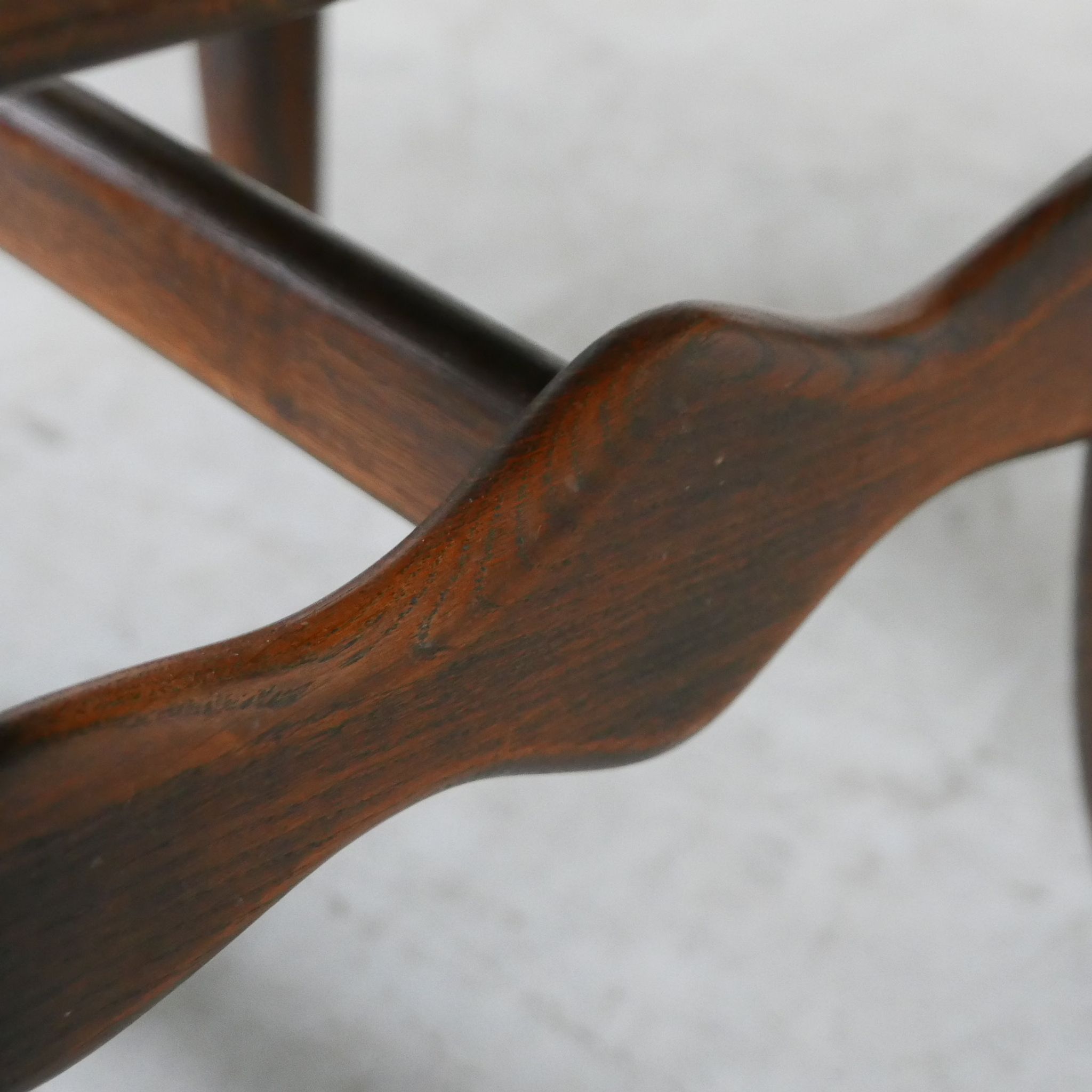 Set of six chairs by Guillerme et Chambron
