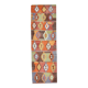 3x10 Geometric Multicolor Turkish Kilim Runner Rug,Rug For Hallway,95x295Cm