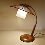 Vintage Scandinavian Lamp, Teak