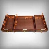 Mahogany desk, Egyptomania style – 20th century