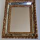 Antique Venetian style mirror with beads, 27 x 32 cm