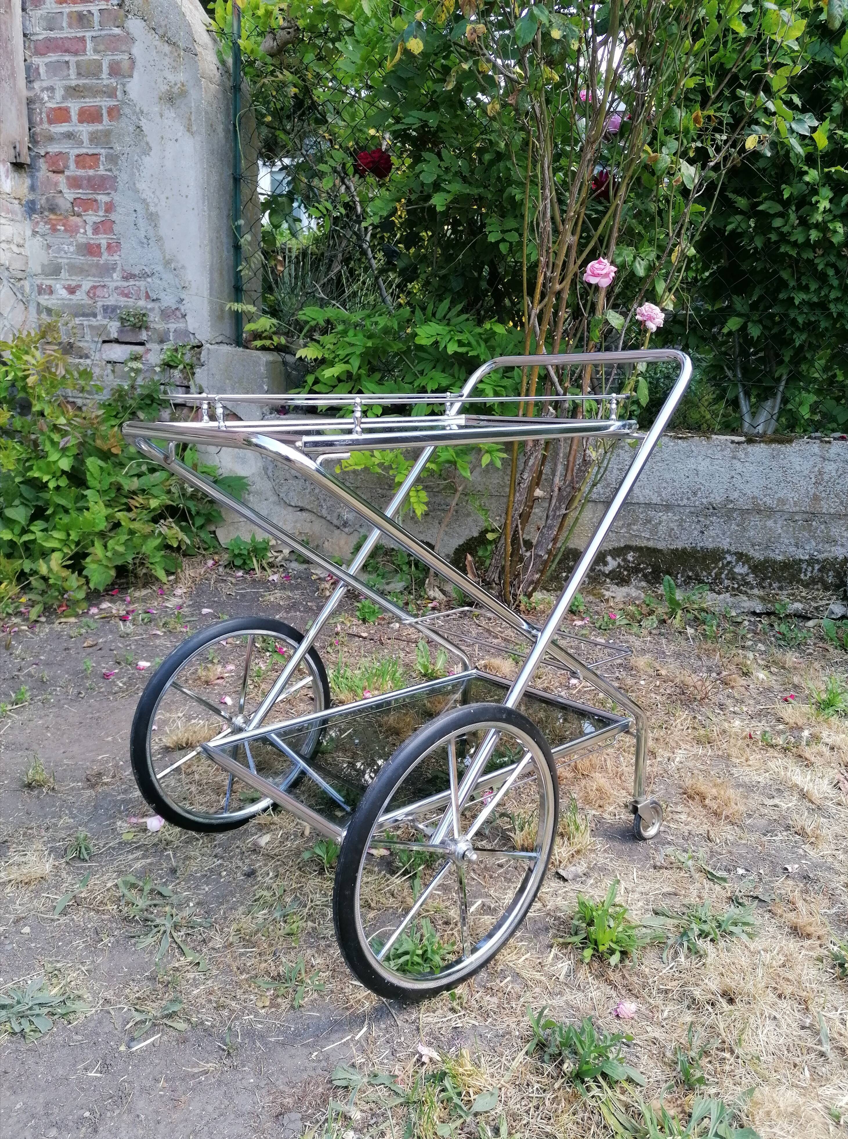 Vintage serving table 1950