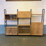 Large vintage library