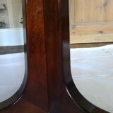 Vintage oval dining table with extensions for Baumann - 1960