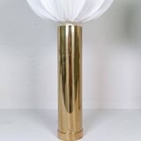 Pair of large Bergboms B-010 table lamps in brass, mid-century, 1960s, Sweden.