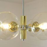 Vintage Redesign Pendant Light / Accent Hanging Lamp / Sputnik Chandelier