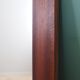 Mirror in mahogany frame, Danish design, 1970s, production: Denmark