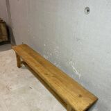 Long oak bench - authentic chic country spirit