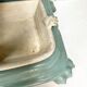 Enameled cast iron umbrella stand from the early 20th century