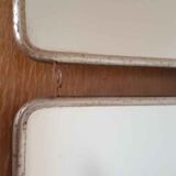 Barber 60 years triptych mirror 27x67cm