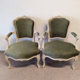 Pair of armchairs Louis XV