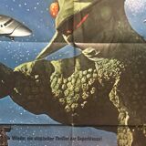 The X From Outer Space - affiche originale allemande - 1972