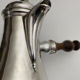 Tripod chocolate jug in silver from the 18th century Farmers General 378 grams