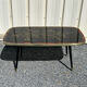 Table basse laquée années 60
