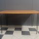 Danish dining table with hairpin legs