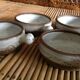 Set of 6 sandstone rammequins