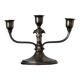 Vintage Pewter 3-Arm Candelabra – Art Deco / Art Nouveau Style