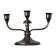 Vintage Pewter 3-Arm Candelabra – Art Deco / Art Nouveau Style