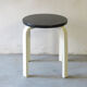 Two-tone Scandinavian stool