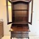 Display secretary in cherry wood, Louis XV style.