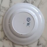 English earthenware plate