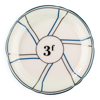 Porcelain wormwood saucer