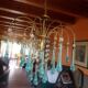 Lustre blue drops pampilles