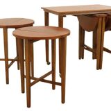 Nesting tables Poul Hundevad vintage mid century