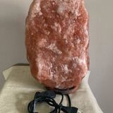 Genuine Himalayan salt stone lamp from the 1970s