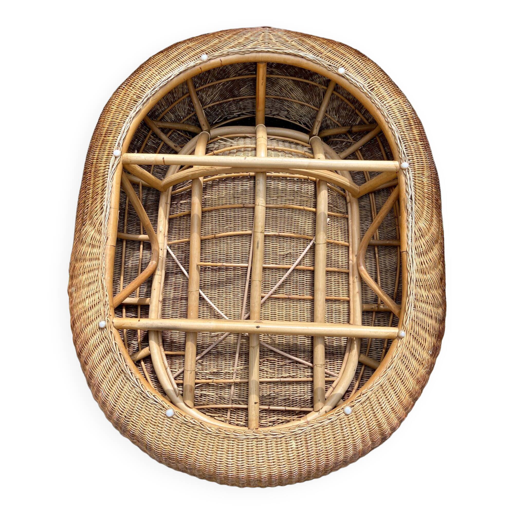 Wicker Storvig heater by Carl Öjerstam for Ikea, 2000s