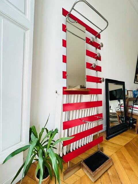 Vintage coat rack/hallway