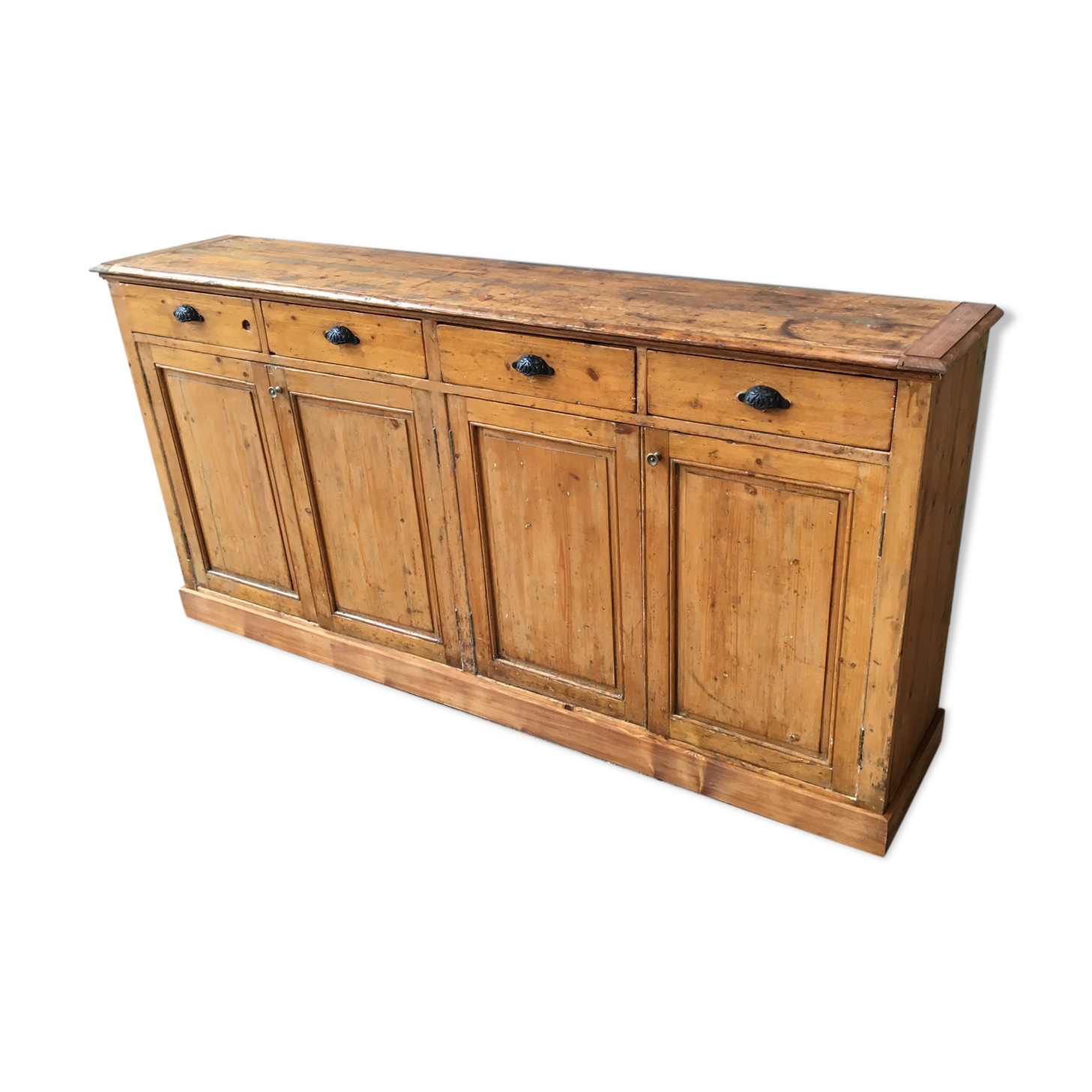 Pharmacy dispensary furniture 1900 in solid pine