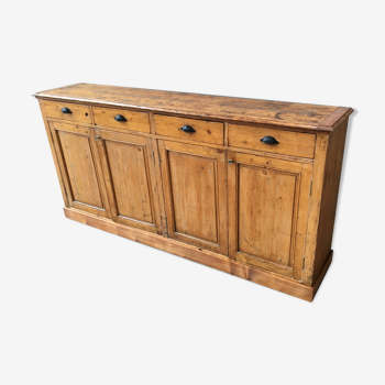 Pharmacy dispensary furniture 1900 in solid pine