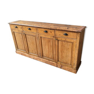 Pharmacy dispensary furniture 1900 in solid pine