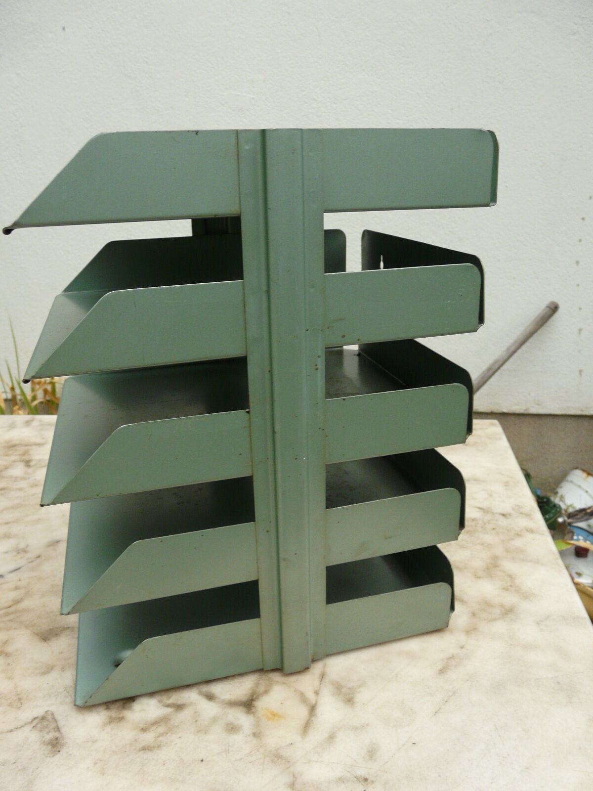 Mail sorter range mail metal industrial vintage small shelves 60-70