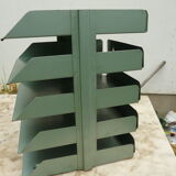 Mail sorter range mail metal industrial vintage small shelves 60-70