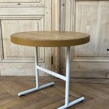 Kobi chair pair by alias + boma side table by kettal