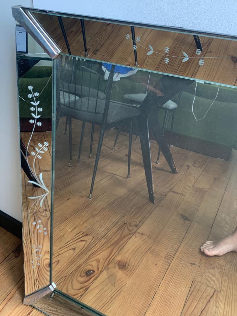 50s mirror - 116x82cm