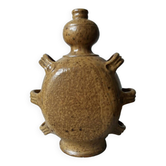 Gargoulette colocynth vase in pyrite sandstone 20th century