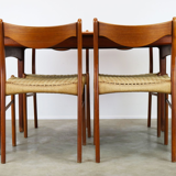 Dining Room Set by Ejner Larsen - Aksel Bender for Naestveld Mobelfabrik - Glyngore Stolefabrik Denmark 1950s
