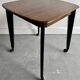 Vintage Side Table on Castor Wheels