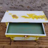Old patinated Parisian buffet
