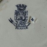 Set of 2 plates Earth iron - Gien