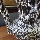 Large Fat Lava ceramic vase by Marius Giuge 1950